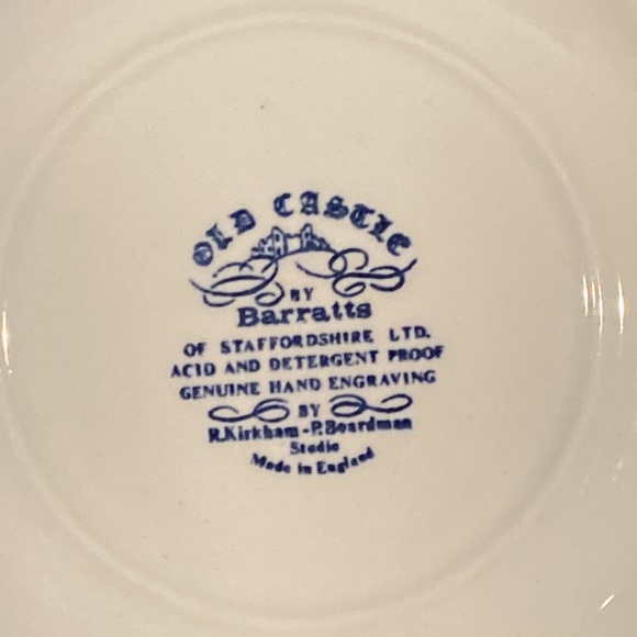 Old Castle Pattern Plate - Picture 3 of 3